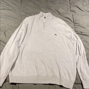 Men’s Lacoste 1/4 Zip Size 7